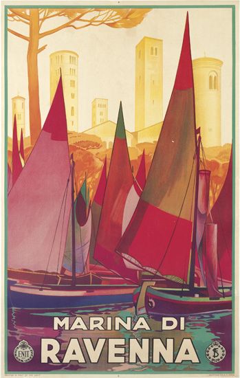 Marina di Ravenna, sailboats