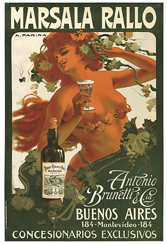 Marsala Rallo, topless woman drinks liquor