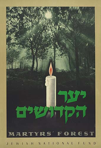 Martyrs’ Forest, candle in the forest