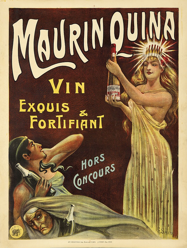 Maurin Quinn vin Exquis and Fortifiant, woman opens bottle