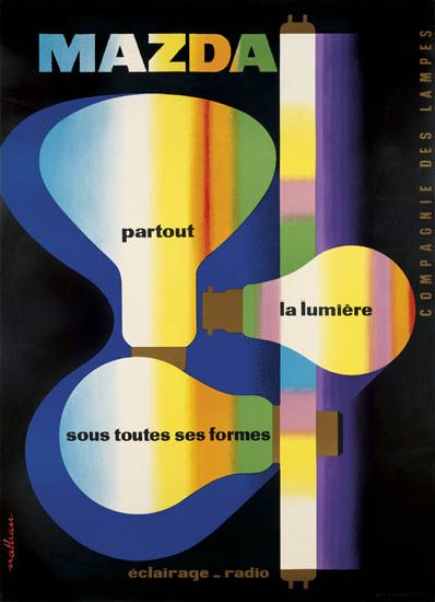 Mazda, rainbow lightbulbs