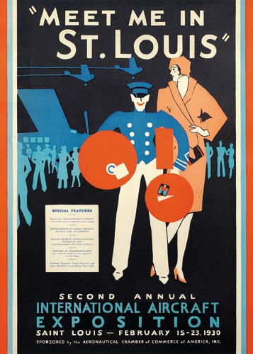 Meet me in St. Louis, International Aircraft Exposition, pilot, passenger