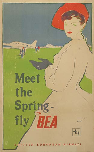 Meet the Spring–Fly BEA, woman in white dress