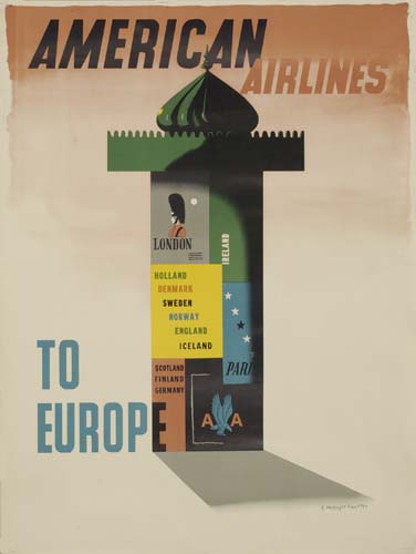 American, Airlines, To Europe