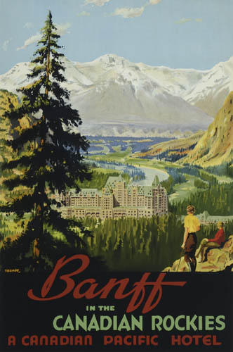 Banff, In the, Canadian rockies, A canadian pacific hotel