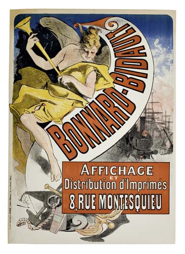 Bonnard-Bidault, Affichage, Distribution d’ Imprimes, 8, Rue Montesquieu