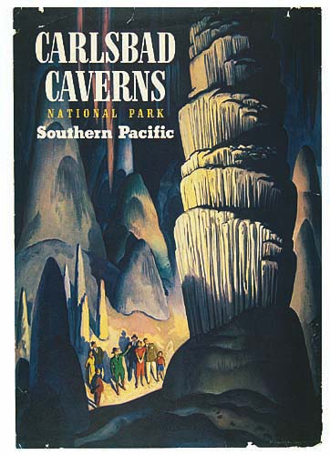 Carlsbad, Caverns, National Park, Southern Pacific
