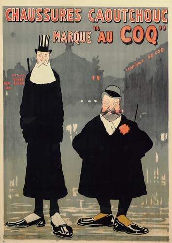 chaussures-caoutchouc-marque-au-coq