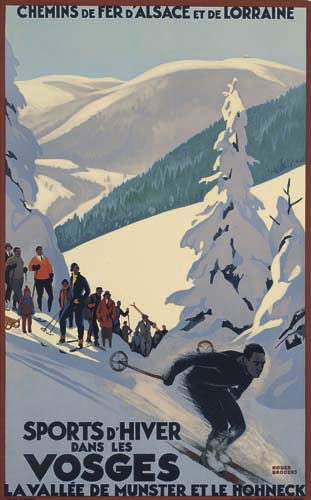 Chemins De Fer D’Alsace Et De Lorraine, Sports D’Hiver, Dans Les, Vosges, La Vallee De Munster Et Le Hohneck