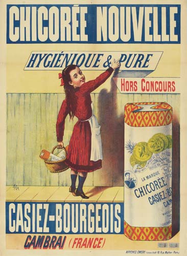Chicoree Nouvelle, Hygienique Pure, Hors, Concours, La Maroue Chicoree, Casiez , Casiez Bourgeois, Cambrai France