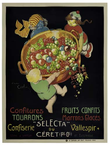 Confitures Fruits Confits, Tourrons Marrors Glaces, confiserie “Selecta” Vallespir, Ceret(P$-O$)