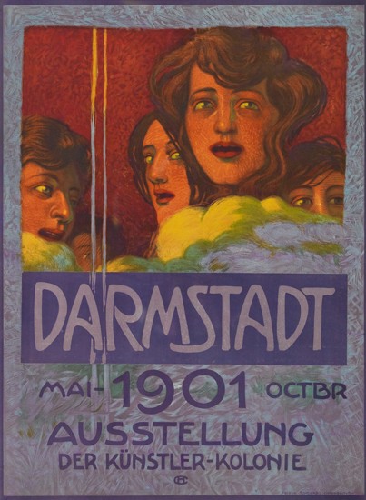 Darmstandt, Mai-1901 Octbr, Ausstellung, Der Kunstler-Kolonie