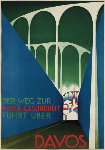 Der weg zue, Kraft gesundheit, Fuhrt uber, Davos