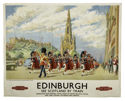 Edinburgh, See Scotland By Train, British Railways