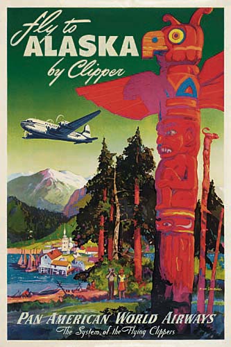 Fly To, Alaska, By Clipper, Pan American World Airways, The System Of The Flying Clippers