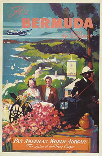 Fly To Bermuda By Clipper, Pan American World Airways, The System Of The Flying Clippers