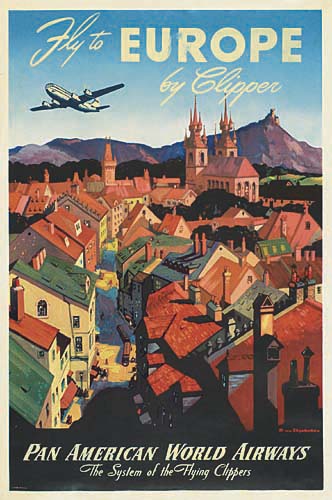 Fly To, Europe, By Clipper, Pan American World Airways, The System Of The Flying Clippers
