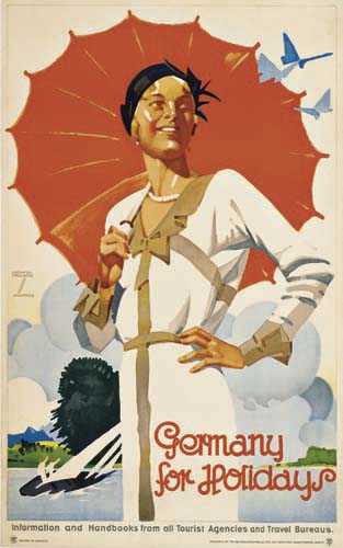 Germany, For Holidays, Information And Nandbooks From All Tourist Agencies And Travel Bureous.