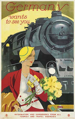 Germany, Wants,  To See You, Information And Handbooks From All, Tourist And Travel Agencies