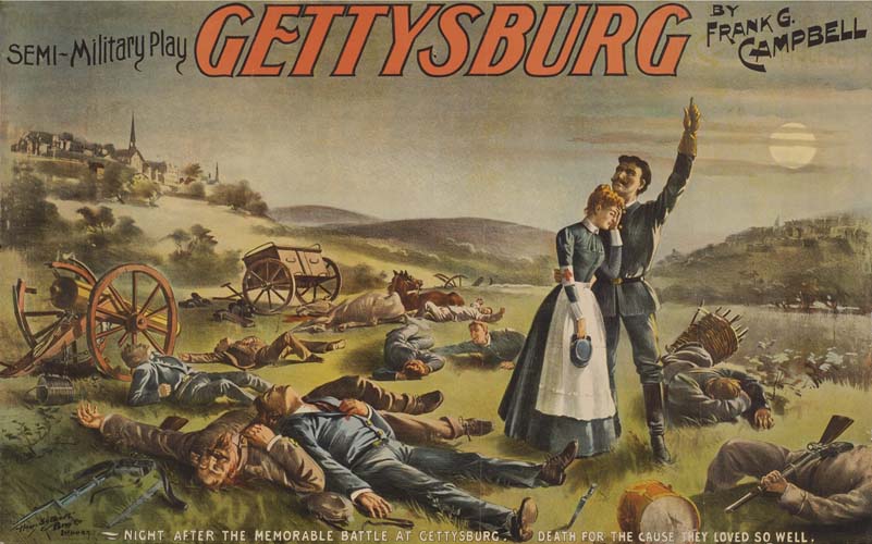 Semi-miltany play gettysburg by frank g. Campbell