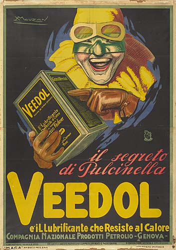 If Hegreto, Veedol, Eil Lubrilicante Che Resiste Al Calore, Compagnia Nazionale Prodotti Petrolio Genova