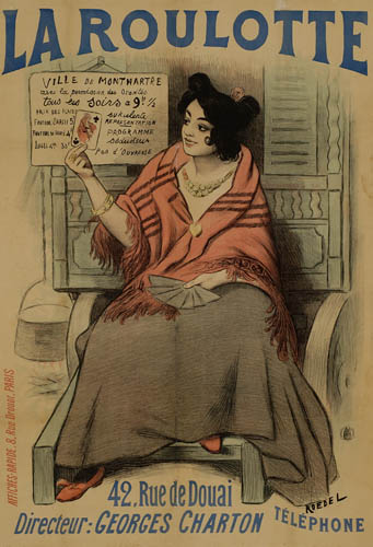 La roulotte, 42. Rue de douai, Directeur: Georges Charton, Telephone