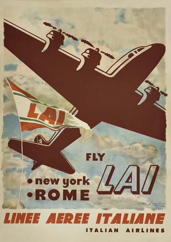 Lai, Fly, Lai, .New York, .Rome, Linee Aeree Italiane, Italian Airlines