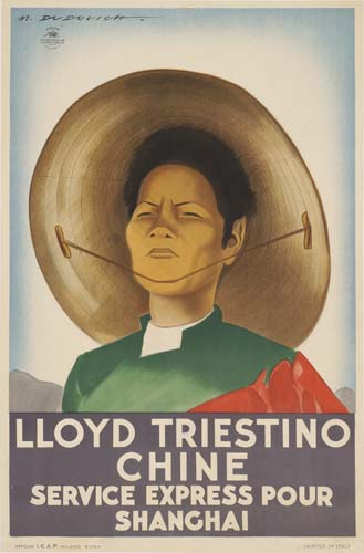 Lloyd triestino, Chine, Service express pour, Shanghai