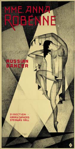 Mme Anna Robenne Russian Dancer, nude dancer