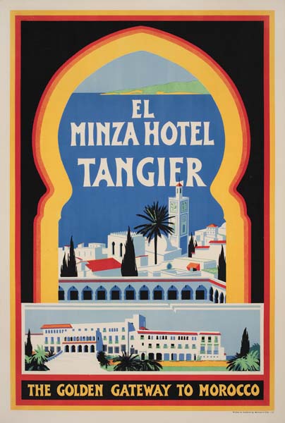 El Minza Hotel Tangier The Golden Gateway to Morocco, white buildings
