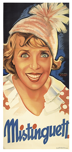 Mistinguett, woman in hat