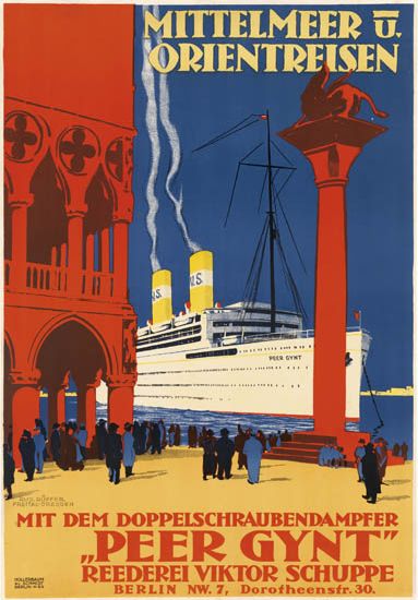 Mittelmeer U Orientreisen, white ship