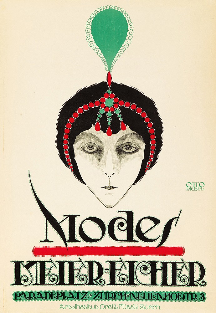 Modes Meiereicher, woman in a turban