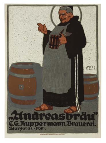 Andreasbrau E.G. Kuppermann Brauerei, man at brewery