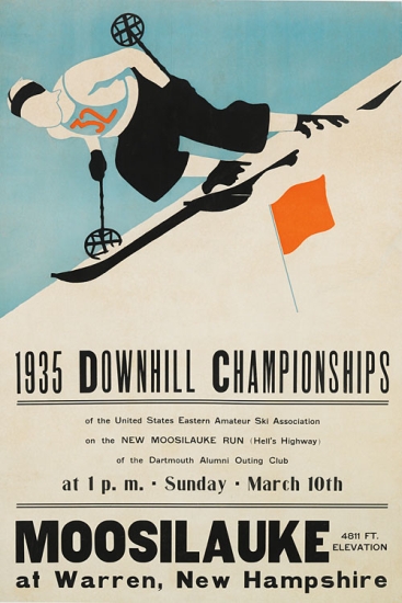 1935 Downhill Championships, Moosilauke, skier