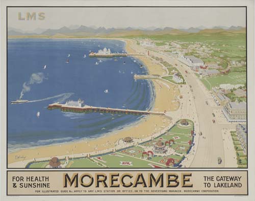 LMS, Morecambe, shoreline, Gateway to Lakeland
