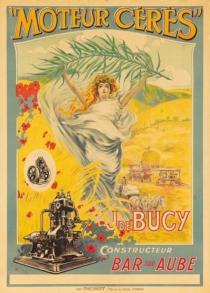 Moteur Ceres, woman in white