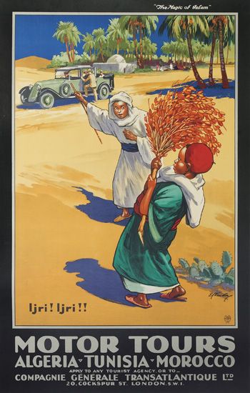 Motor Tours Algeria Tunisia Morocco, children playing