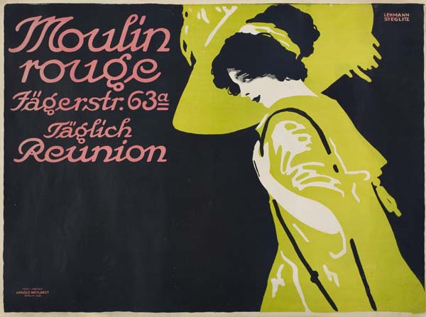 Moulin Rouge Fagerstr Taglich Reunion, woman in yellow