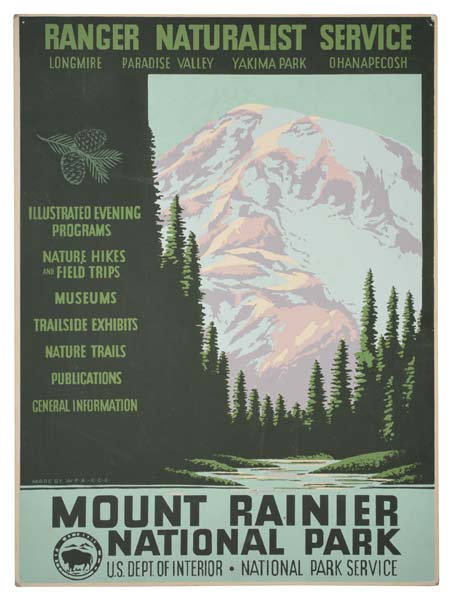 Mount Rainier National Park, mountain