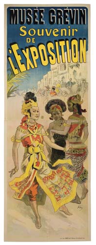 Musee Grevin Souvenir de L’Exposition, long poster