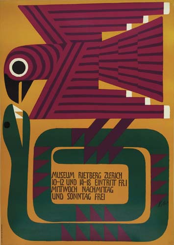Museum Rietberg Zuerich, snake and bird