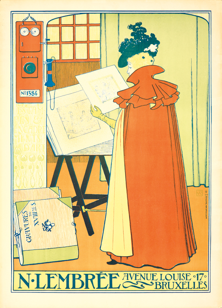 N. Lembree, woman in red cloak