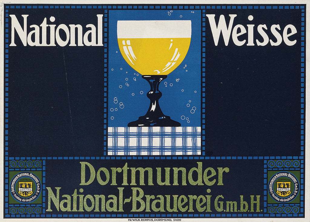 National Weisse Dortmunder National-Brauerei, champagne glass