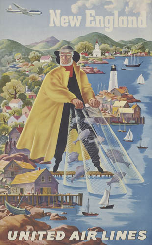 New England United Air Lines, fisherman