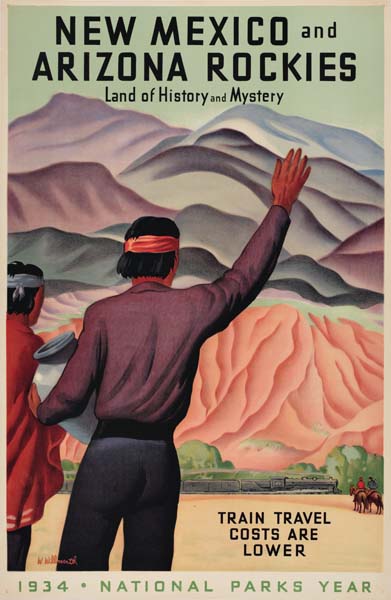 New Mexico and Arizona Rockies, Land of History and Mystery, mountains