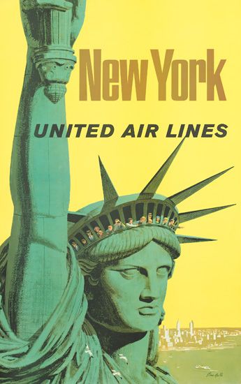 New York United Air Lines, Statue of Liberty