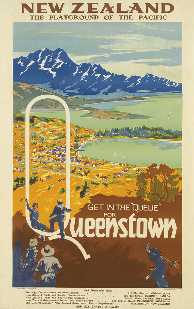 New Zealand, Playground of the Pacific, Queenstown, mountains, lake