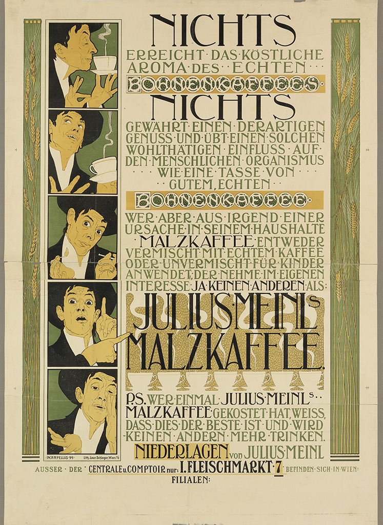 Nichts Erreicht das Kostliche, green poster, faces