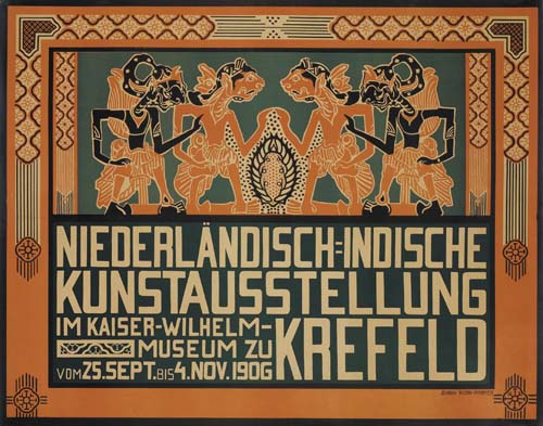 Niederlandisch Indische Kunstausstellung Krefeld, mythical creatures